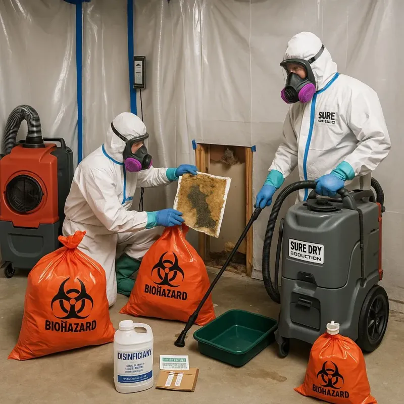 Contaminated Water Handling Protocols process in Locust Fork, AL
